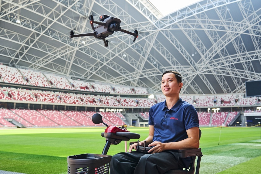 Drones, robots, AI Managing facilities the hightech way The Straits